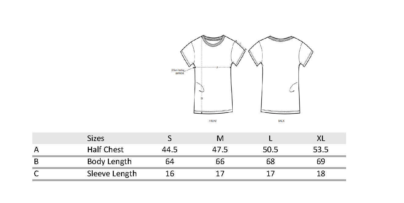 reflexx-size-guide-woman-shirts